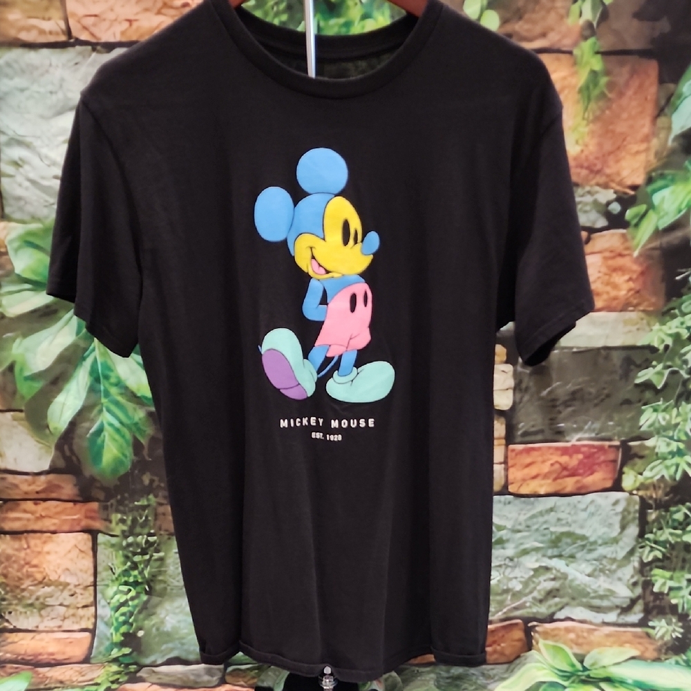 Disney X Neff Black Mickey Mouse Short Sleeve Tee